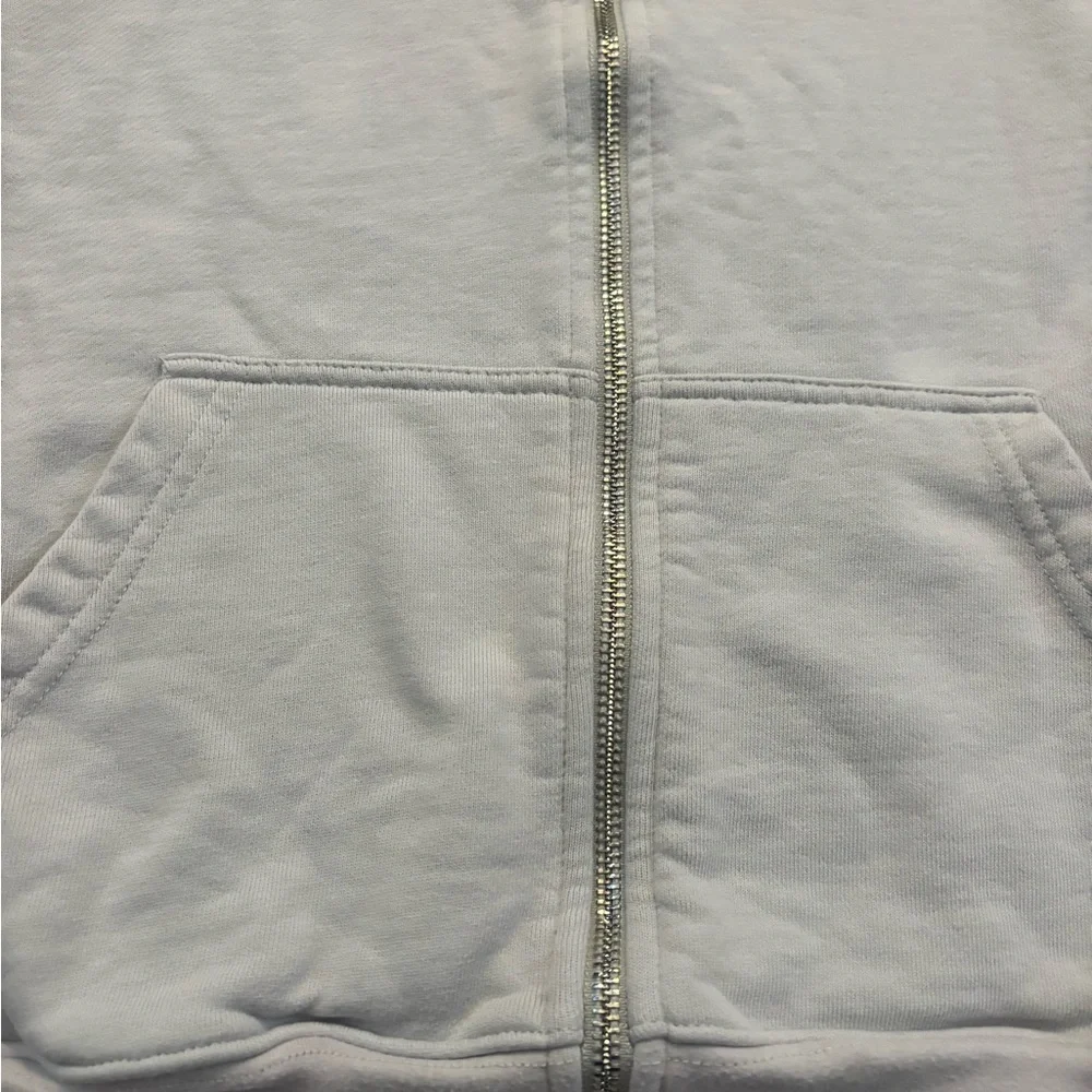 White Graphic Hoodie with Fun Print - Picture 2 of 7